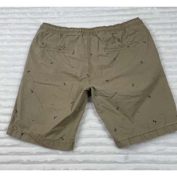 Teamspirit Men's Comfy Casual Pull On Shorts Khaki Size Large 100% Cotton Preppy - Picture 8 of 11